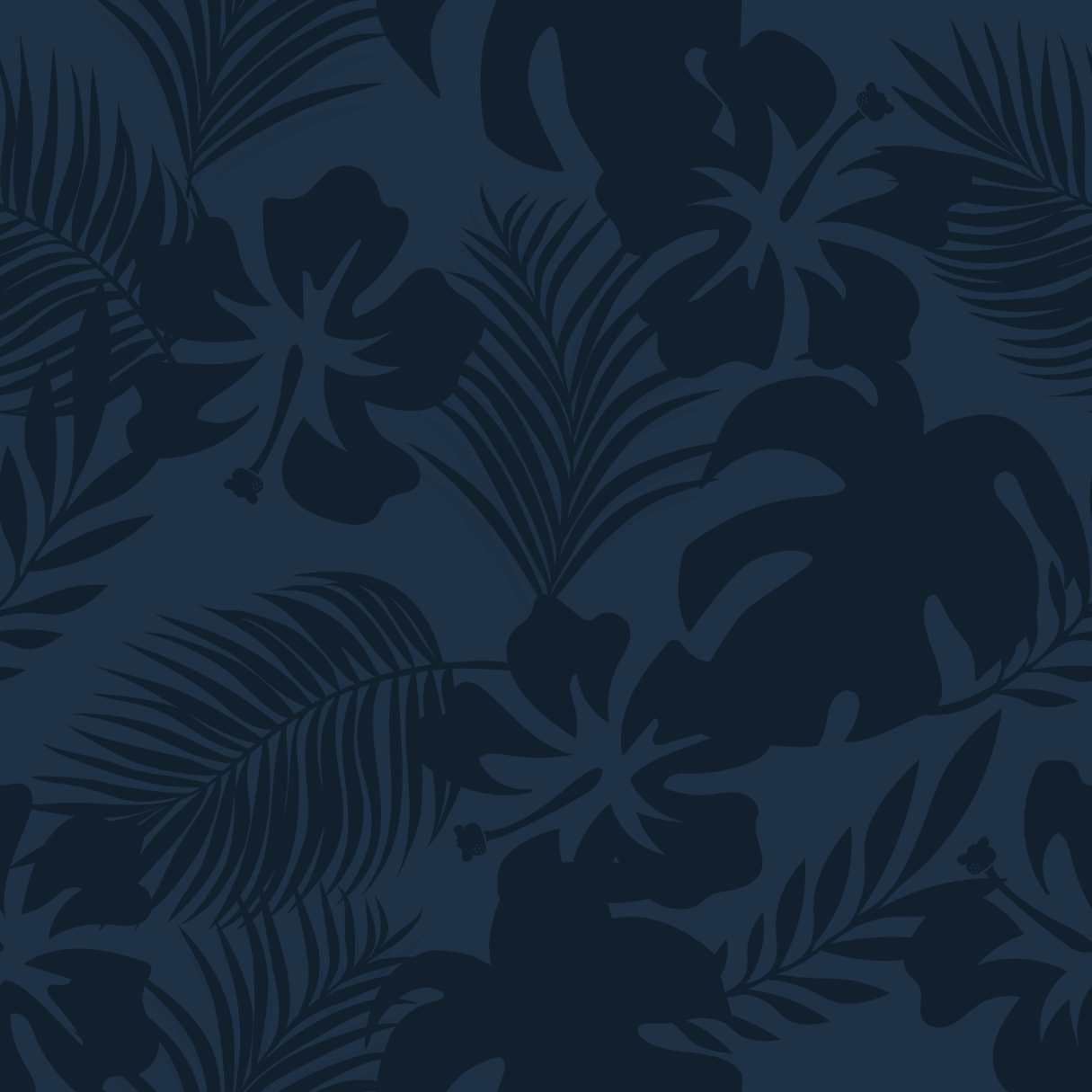 Hidden Hamster Tropics (Navy)