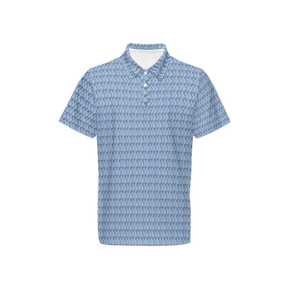 Trippy H Polo (Blue)