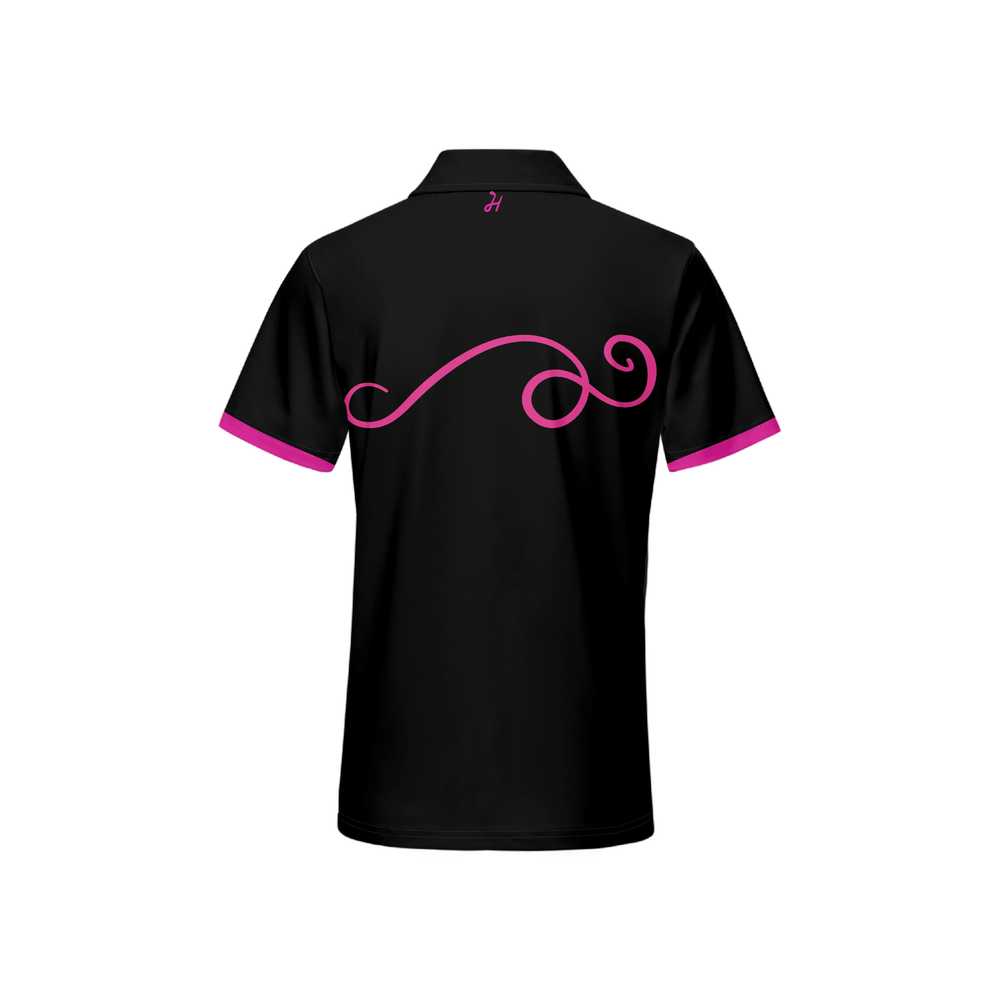 Hamsterette Swirl Polo (Pink)