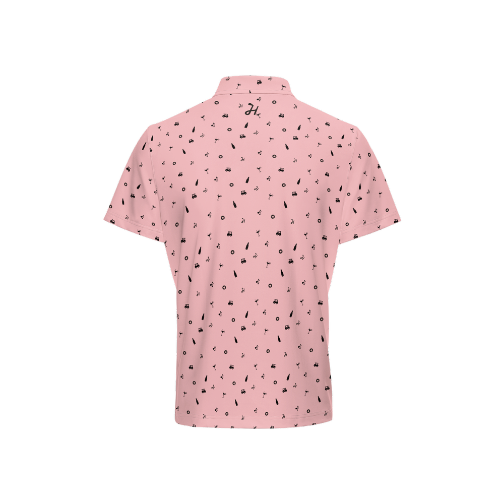 Party Time Polo (Pink)