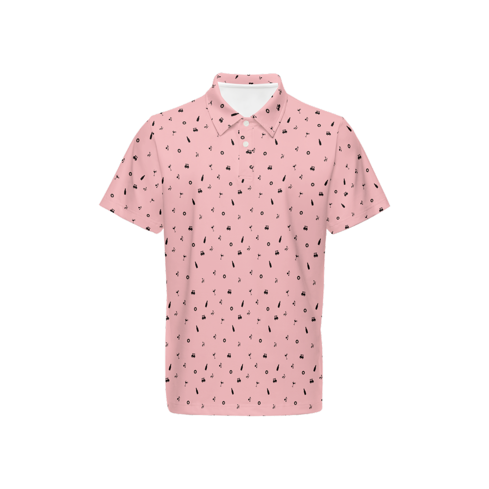 Party Time Polo (Pink)