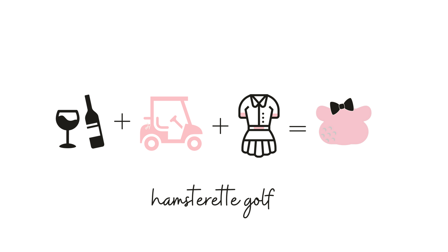 Hamsterette Math Premium V Neck Tee