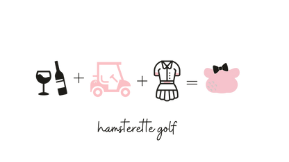 Hamsterette Math Premium V Neck Tee